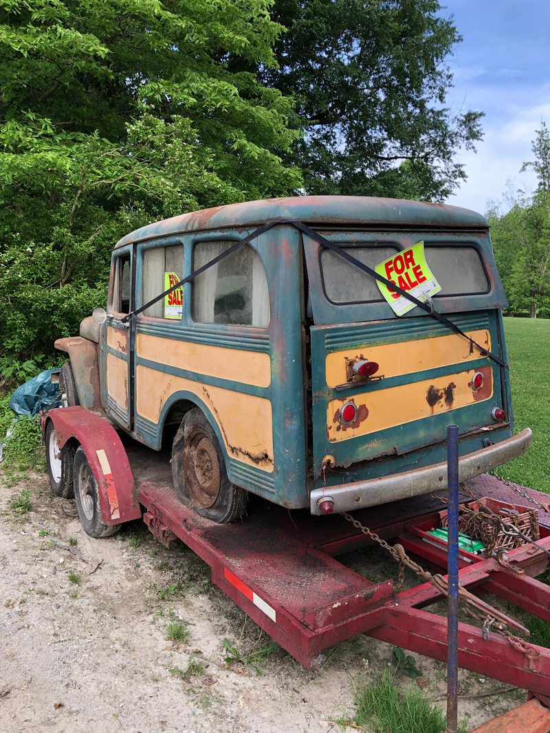 Illustration for article titled Willys Wagon. Ran when...heaven only knows
